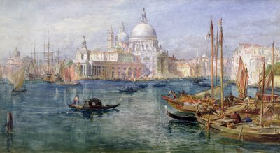 St. Maria della Salute, Venetië door Edward Angelo Goodall